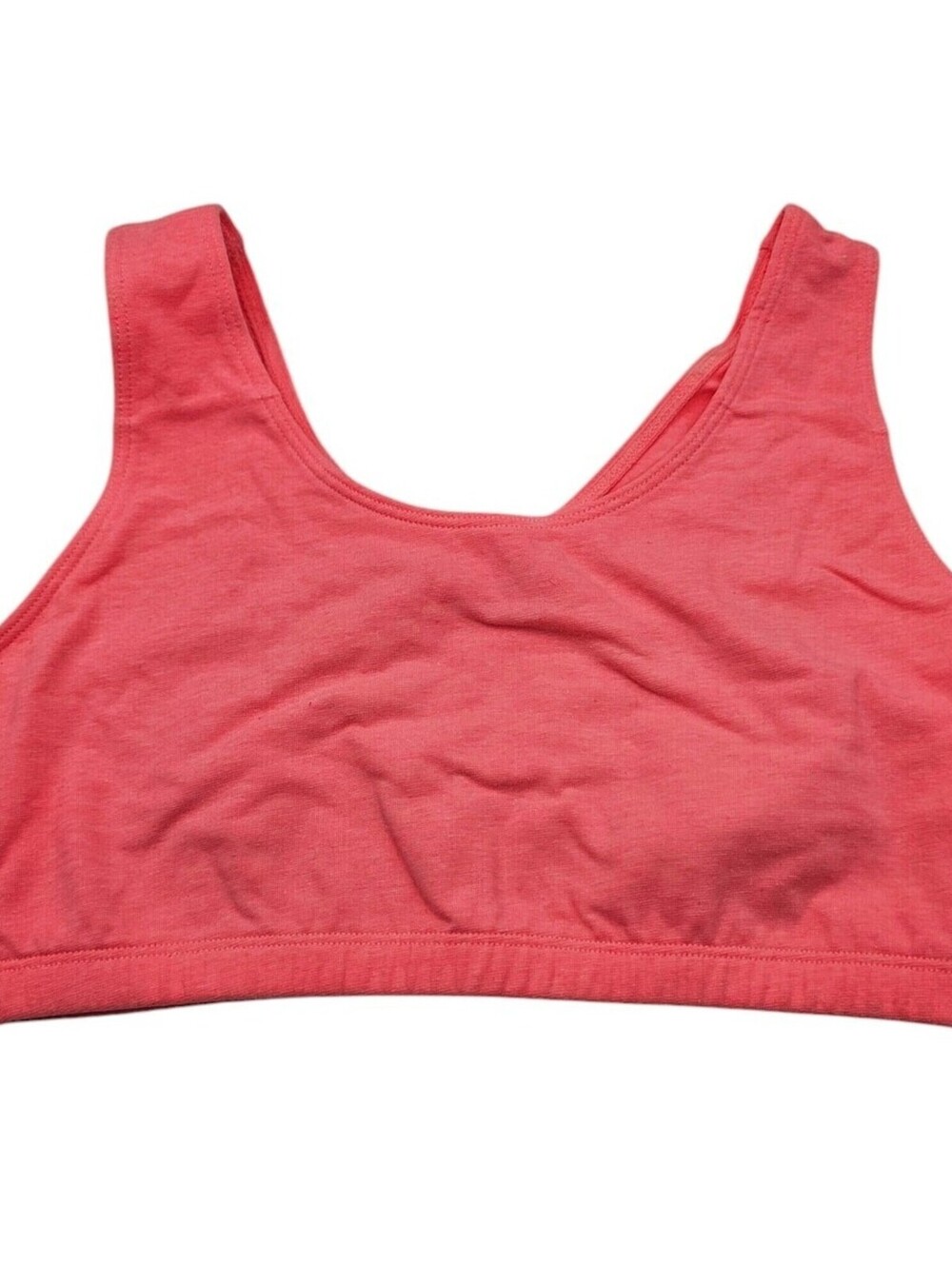 Fruit of the Loom Womens Sz 36A Cotton Sports Bra Pink